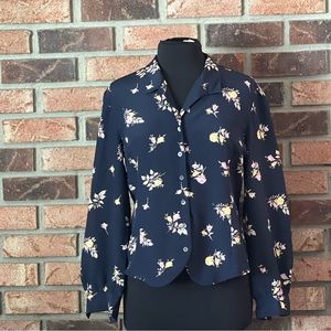 Liz Claiborne Collection Floral Blouse